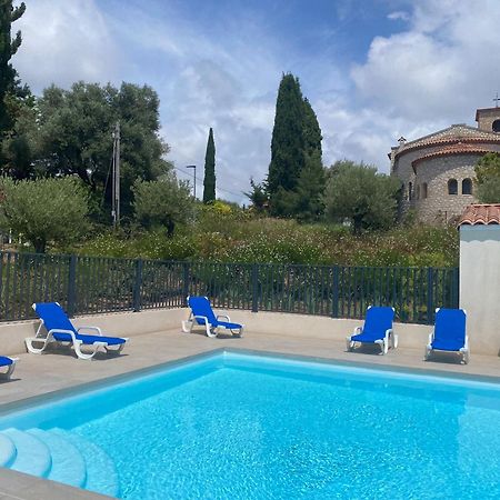 Studio Avec Parking Prive, Piscine Plage 300M Antibes Exteriör bild